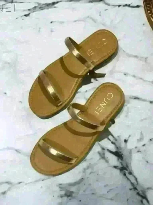 Two Strand Golden Flats - cunei